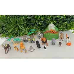 Set d'animaux sauvages