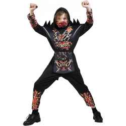Déguisement Ninja 9/11 ans Neuf