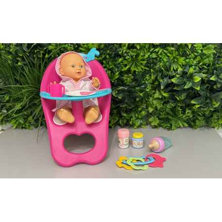 Chaise Haute + poupon