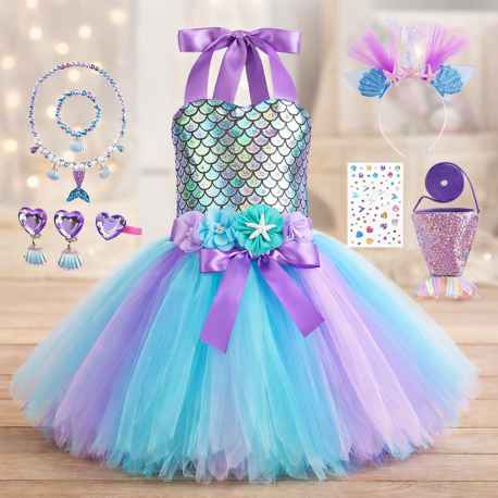 Déguisement Sirène 6/7 ans Neuf