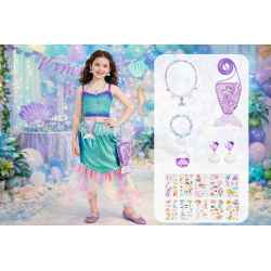 Déguisement Ariel Petite Sirène 3/5 ans Neuf