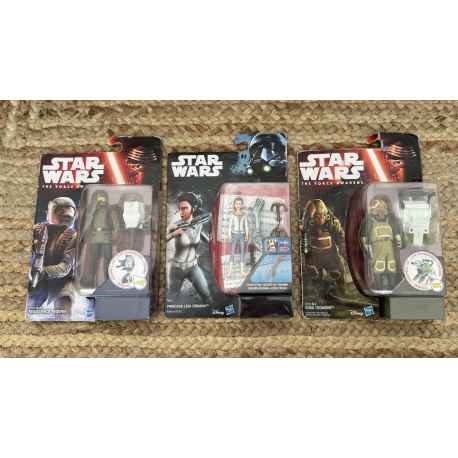 3 Figurines STAR WARS Neuves