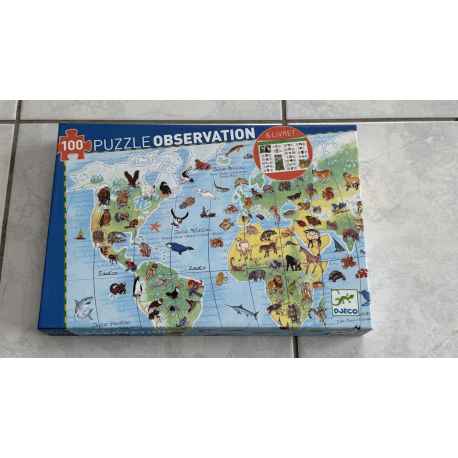 Puzzle d'observation "Les animaux" DJECO