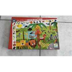 Puzzle d'observation " La jungle" DJECO