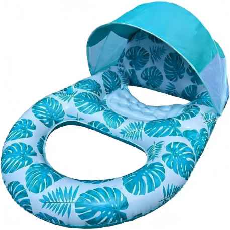 Matelas Gonflable avec Pare Soleil Neuf