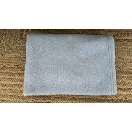 Couverture polaire bleu