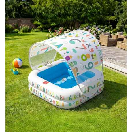 Piscine gonflable avec Pare Soleil Neuve