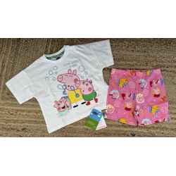Pyjama Short PEPPA PIG 2/3 ans Neuf