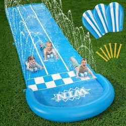 Toboggan de glisse + 3 Bodyboards Neuf