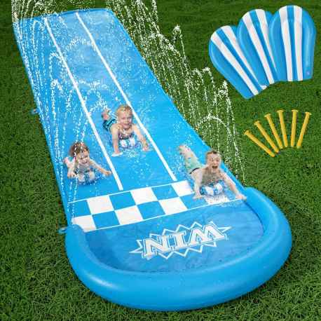 Toboggan de glisse + 3 Bodyboards Neuf