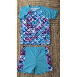 Maillot de Bain sirène 7/8ans Neuf