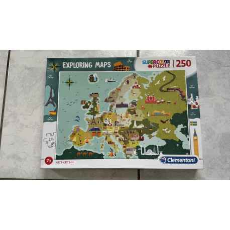 Puzzle Maps 250 pièces