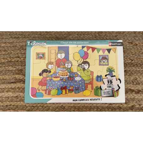 Puzzle TCHOUPI 15 pièces Neuf