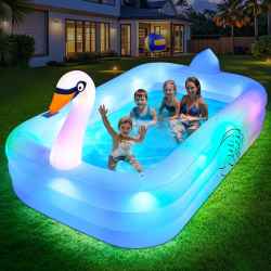 Piscine gonflable et lumineuse Neuve