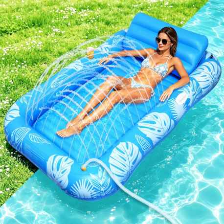 Grand Matelas de piscine gonflable Neuf