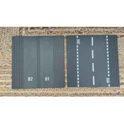 2 Plaques route LEGO