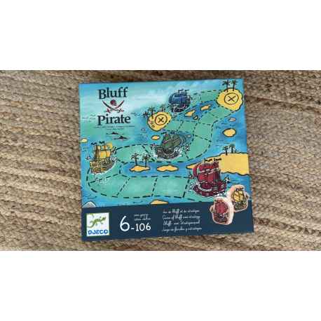 Jeu Bluff pirate DJECO