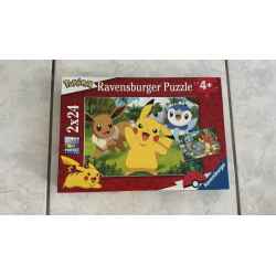 2 Puzzles POKEMON 24 pièces