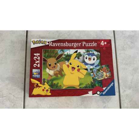 2 Puzzles POKEMON 24 pièces