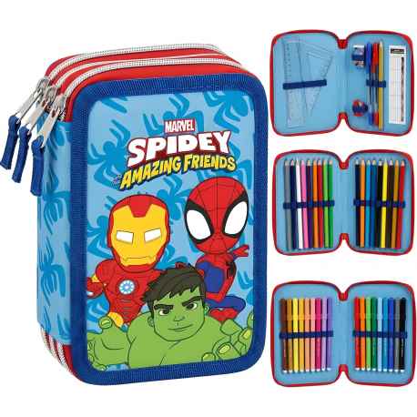 Trousse multi poches SPIDEY Neuve