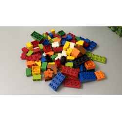 Lot de 100 briques de constructions
