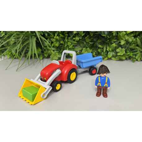 Tracteur PLAYMOBIL 1.2.3