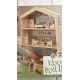 Grande maison de poupée en bois Neuve