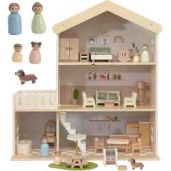 Grande maison de poupée en bois Neuve