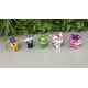 5 Figurines Super Wings transformables