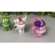 5 Figurines Super Wings transformables