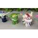 5 Figurines Super Wings transformables