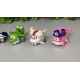 5 Figurines Super Wings transformables