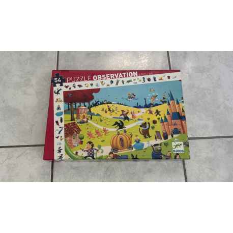 Puzzle d'observation "les contes" 54 pièces