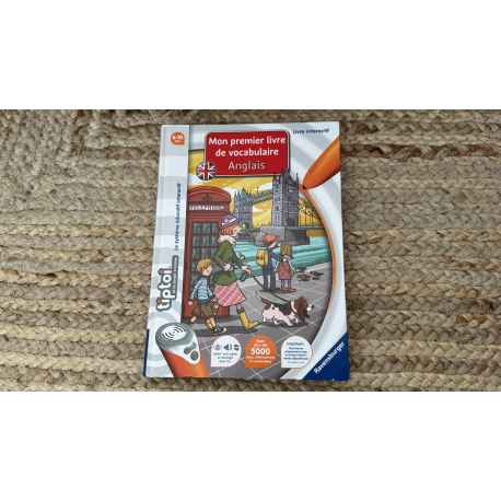 TIPTOI Mon premier livre de vocabulaire Anglais