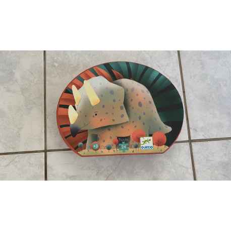 Puzzle DJECO Téo le dino 24 pièces
