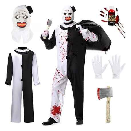 Déguisement Clown Tueur T.M Neuf