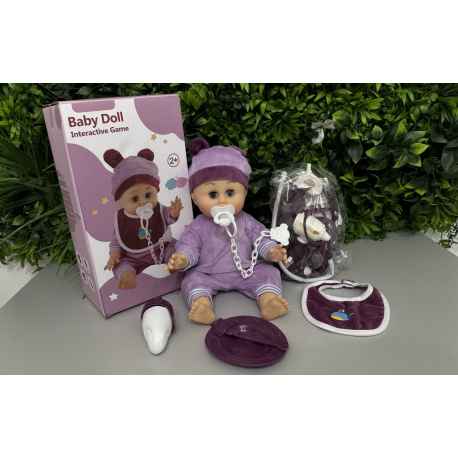 Poupon interactif + Accessoires Neuf