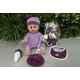 Poupon interactif + Accessoires Neuf