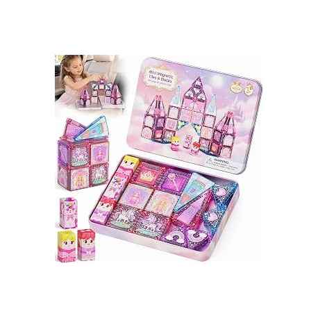 28 Blocs magnétiques Princesse Neufs