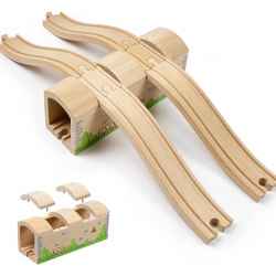 Tunnel + Rails en bois Neufs