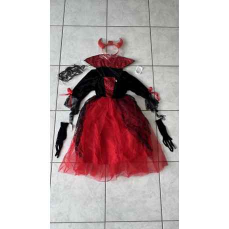 Déguisement Vampire Lumineux 8/9 ans Neuf