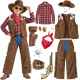 Déguisement CowBoy 5/7 ans Neuf