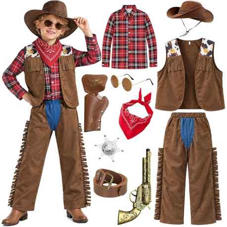 Déguisement CowBoy 5/7 ans Neuf