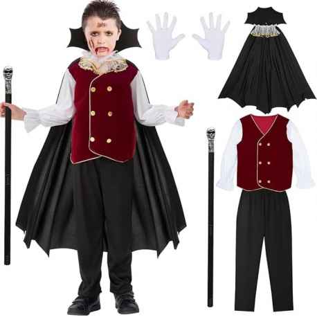 Déguisement Vampire 8/10 ans Neuf