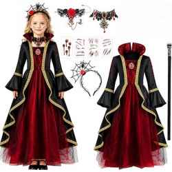 Déguisement Vampire Fille 6/7 ans Neuf