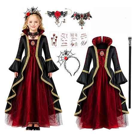 Déguisement Vampire Fille 6/7 ans Neuf