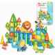45 Blocs de constructions magnétique " jungle"