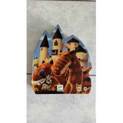 Puzzle DJECO Le château au dragon