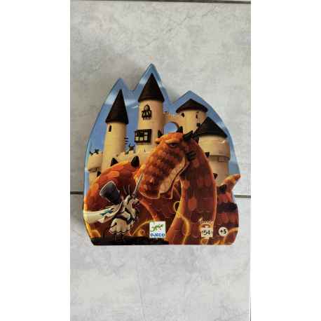 Puzzle DJECO Le château au dragon