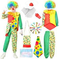 Déguisement de Clown 8/9 ans Neuf